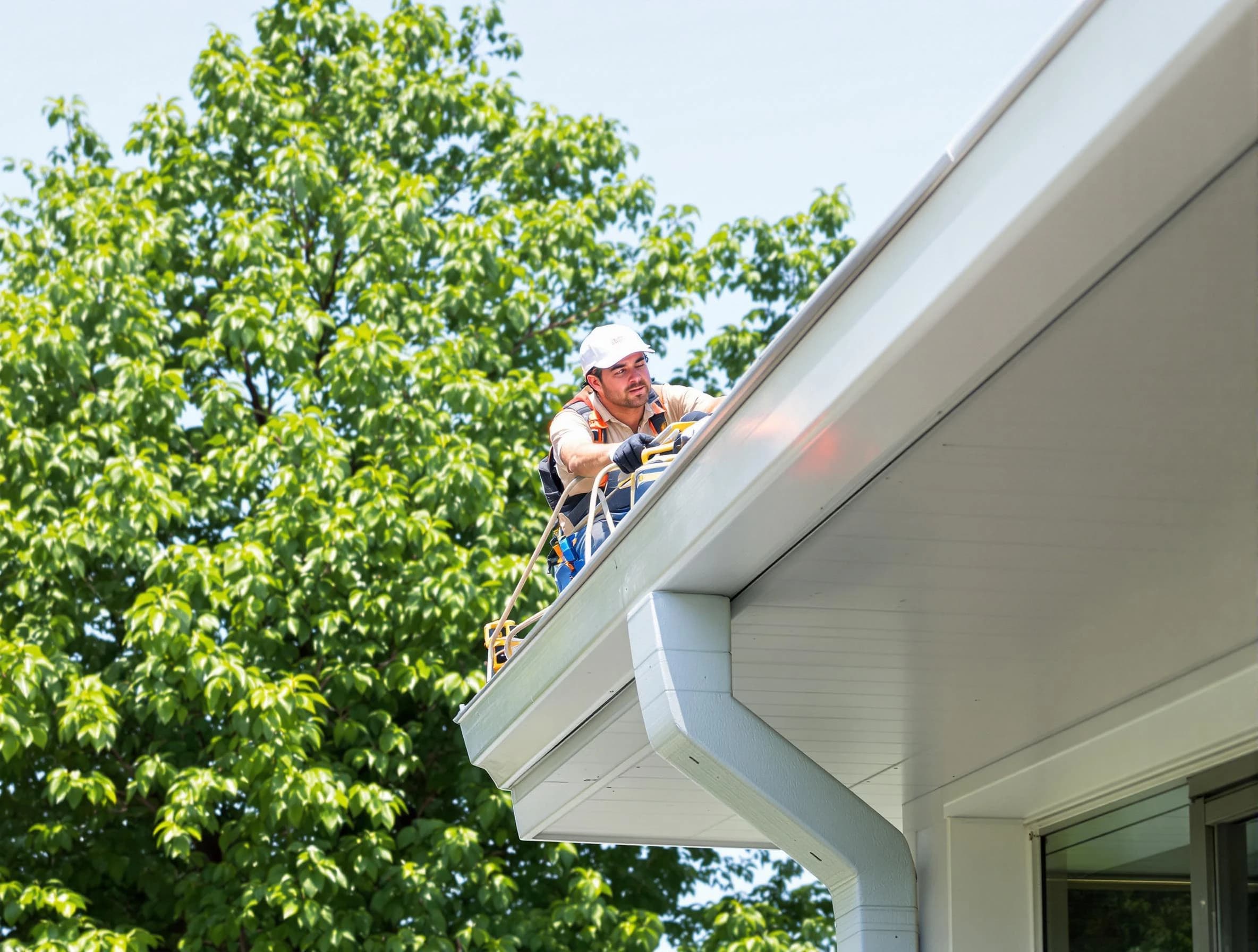 Willowick Roofing Company expert examining roof shingles in Willowick, OH