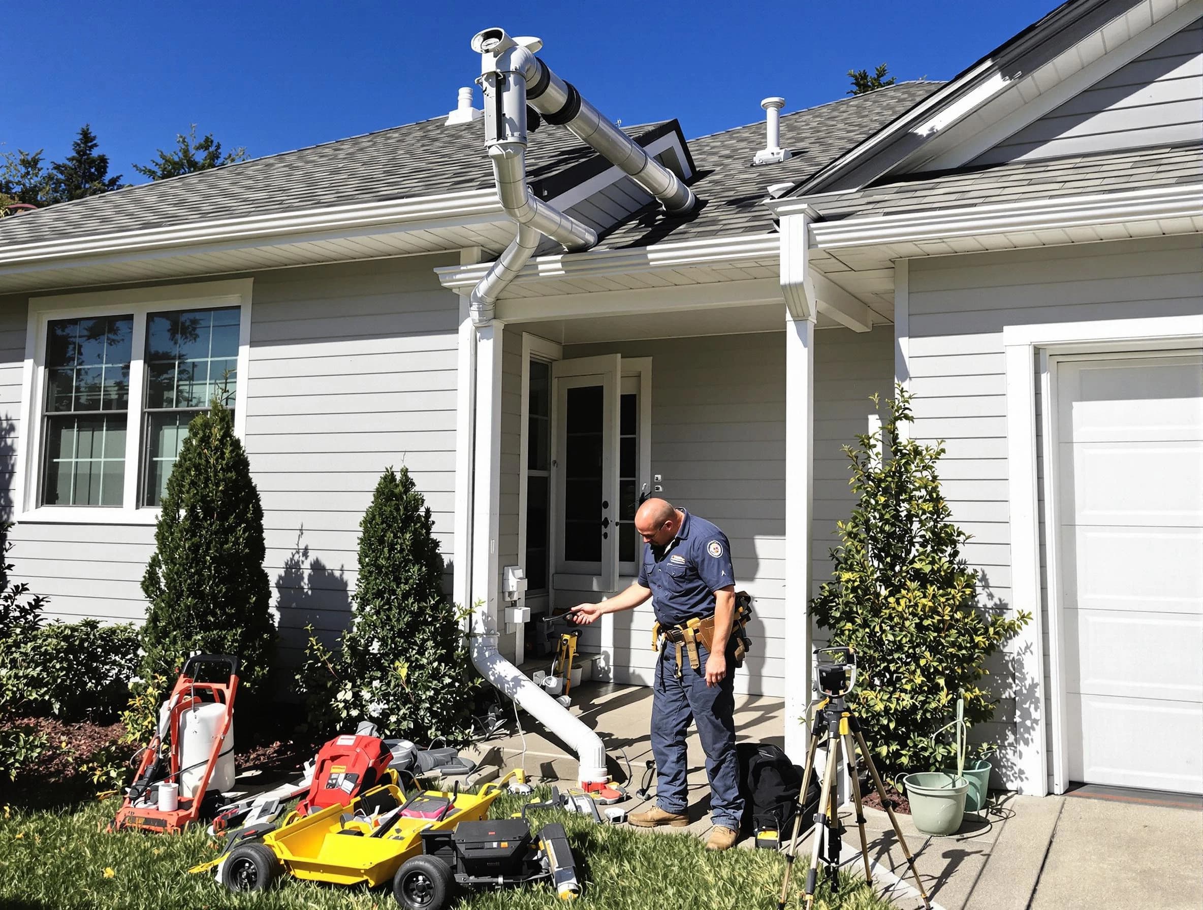 Downspout Repair in Willowick